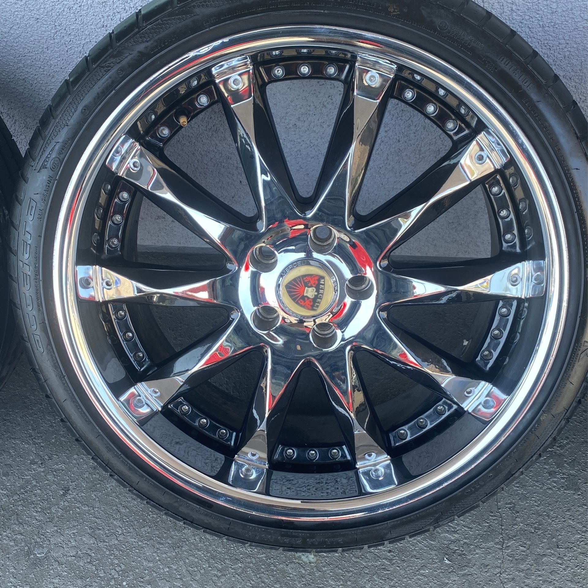 20 Inch 5x114 Merceli Wheels Good Tires for Sale in Fullerton, CA OfferUp