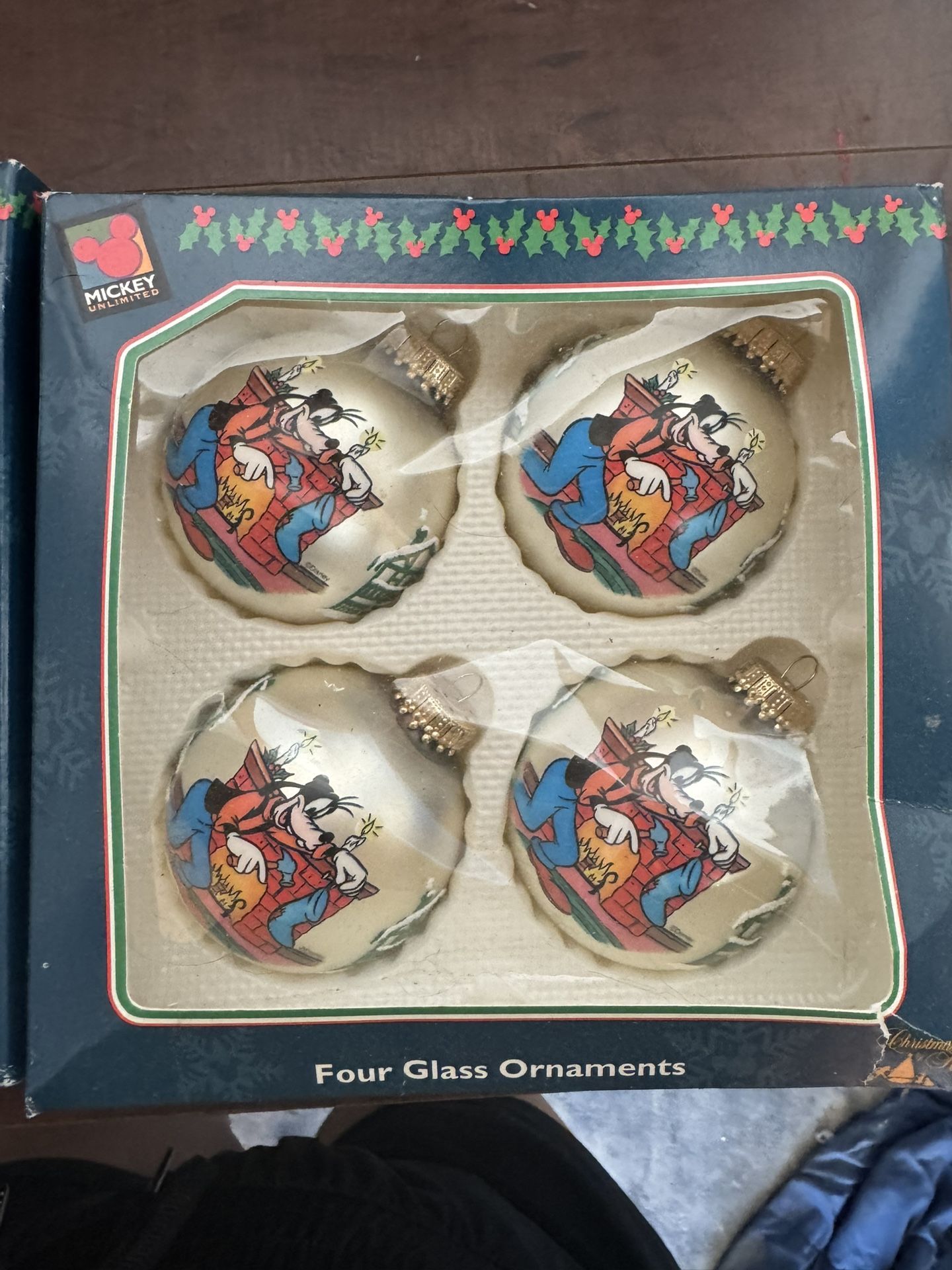 Vintage Disney Christmas Ornaments