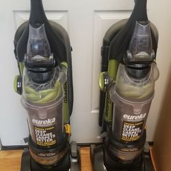 NEW cond EURIKA COMMERCIAL HEAVY DUTY VACUUM WITH COMPLETE ATTACHMENTS  , AMAZING POWER SUCTION    WORKS EXCELLENT. ,  IN THE BOX 