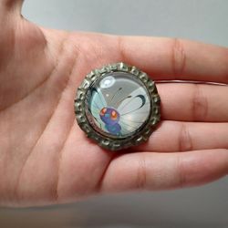 Butterfree fridge magnet