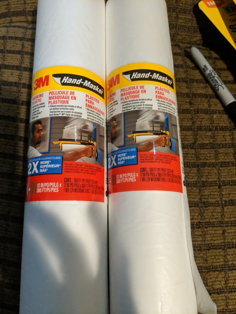 3m Hand Masker Masking Plastic