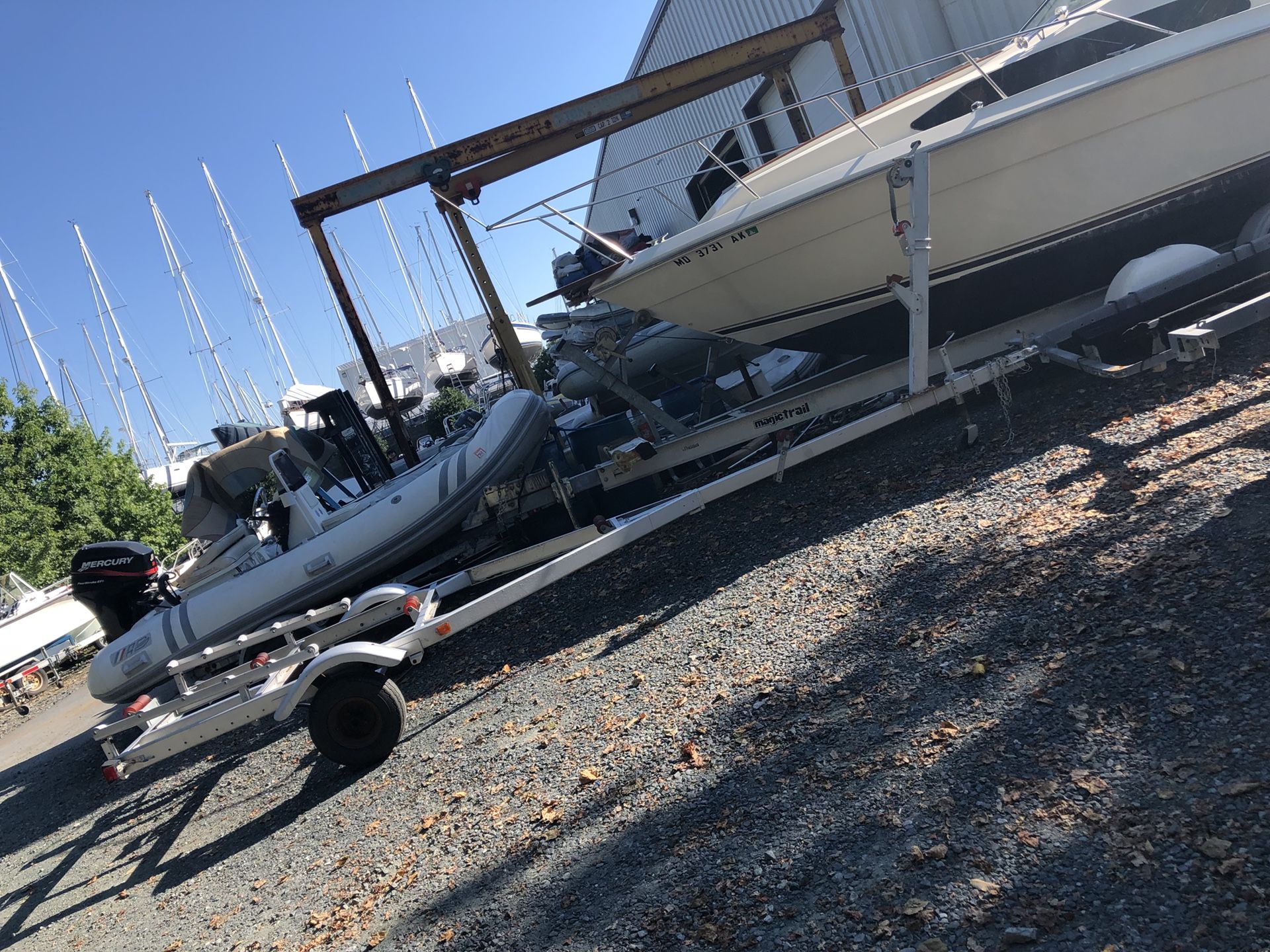 Sailboat trailer (flying Scot) OBO