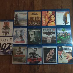 14 Blu-ray Movies