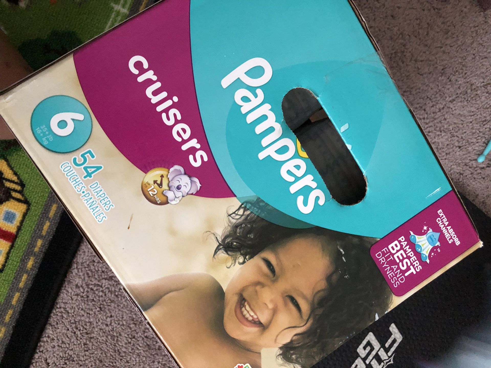 Pampers size 6