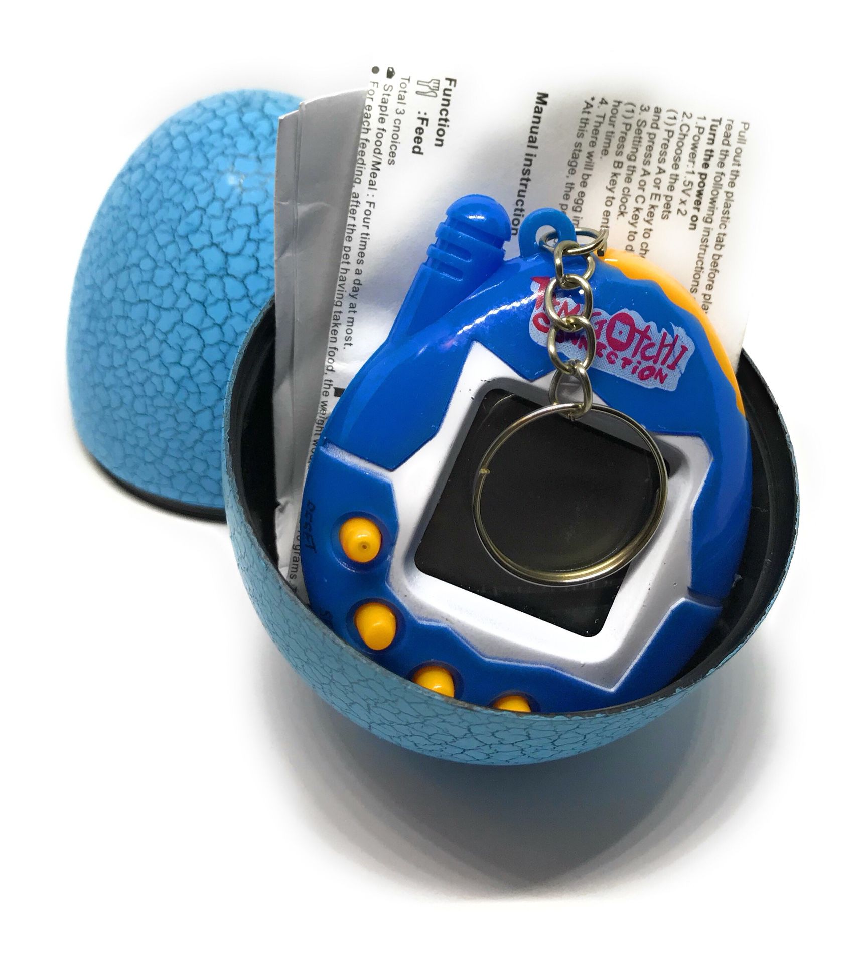 Electronic Pets Childs Toys Egg (Blue)