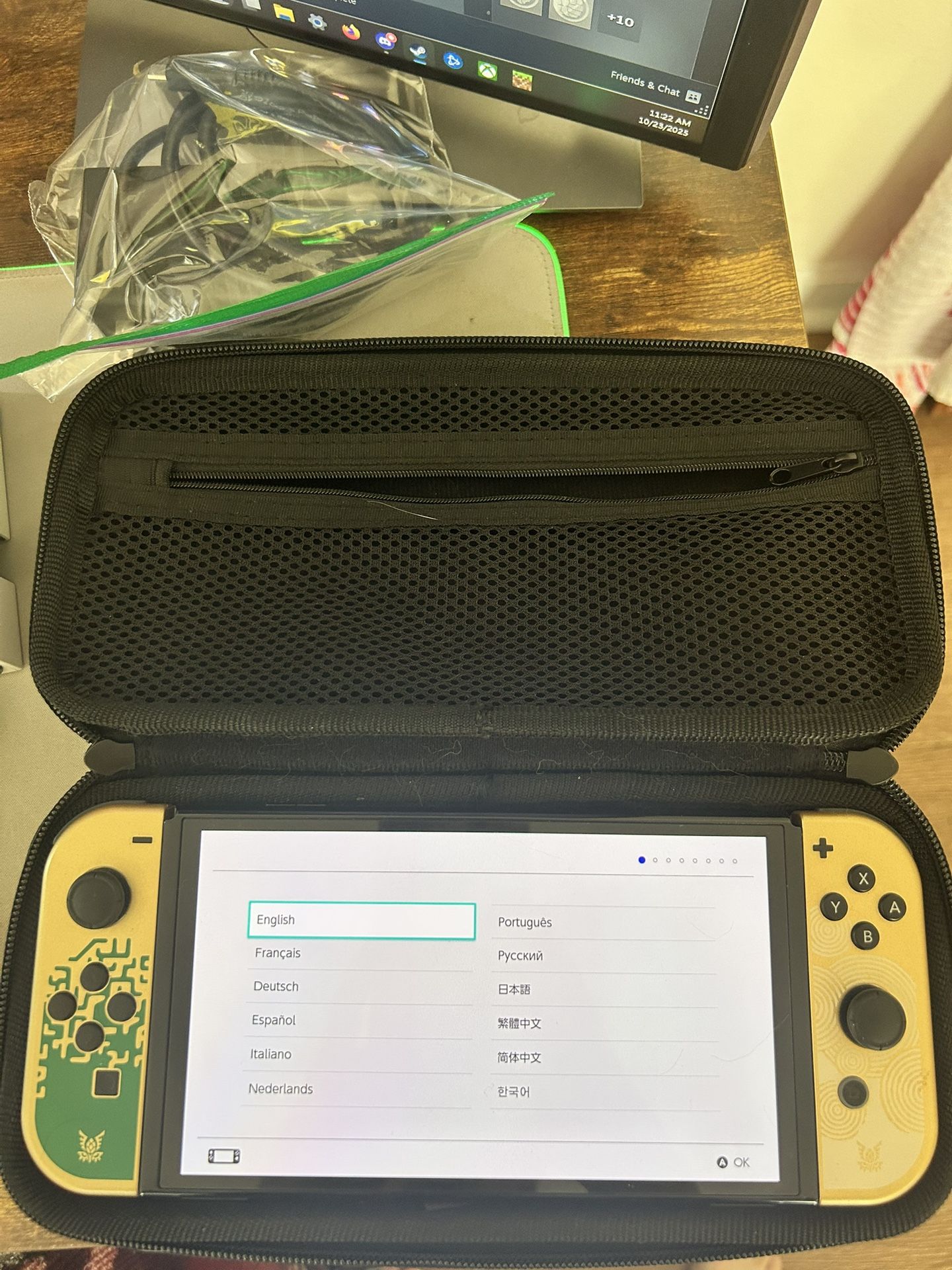 Nintendo switch OLED Tears Of The Kingdom Special Edition