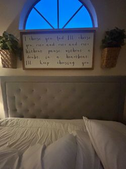 King headboard
