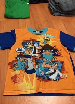Size 10 phineas and fern night dress tshirt