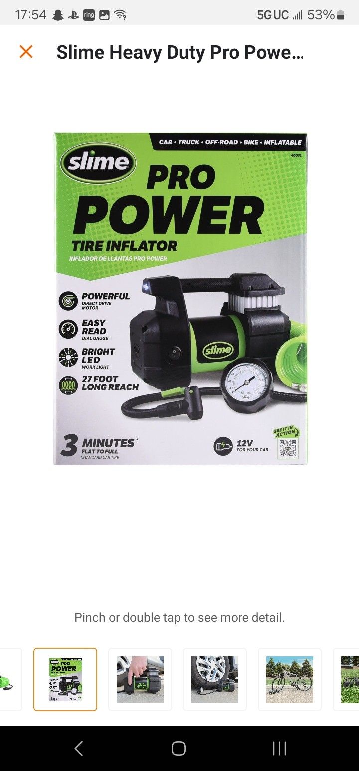 Slime Tire Inflater