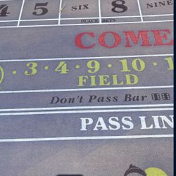 Craps Table 