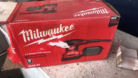 Milwakee palm sander