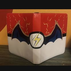 New New Pokémon Zippered Card Binder 9 Card Slot