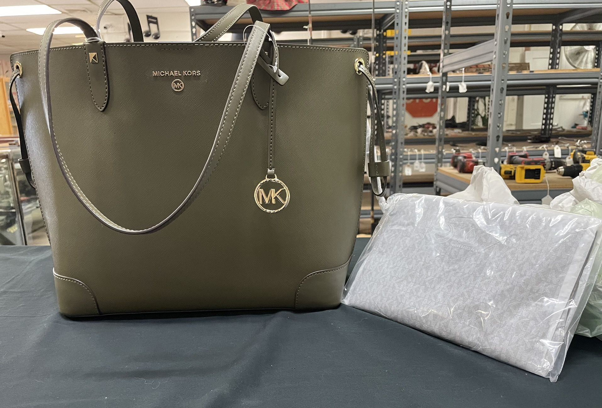 Michael Kors Bag Olive Green