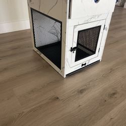 End Table Dog Crate