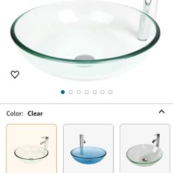 Clear Vessel Sink 