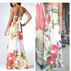 FLORAL CACHÉ FORMAL/BOHO GOWN