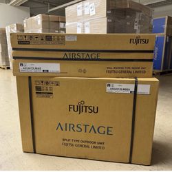 Brand new Fujitsu 12LMAS1 12,000 BTU 23.0 SEER Heat Pump & Air Conditioner Ductless Mini Split ASUG12LMAS / AOUG12LMAS1  
