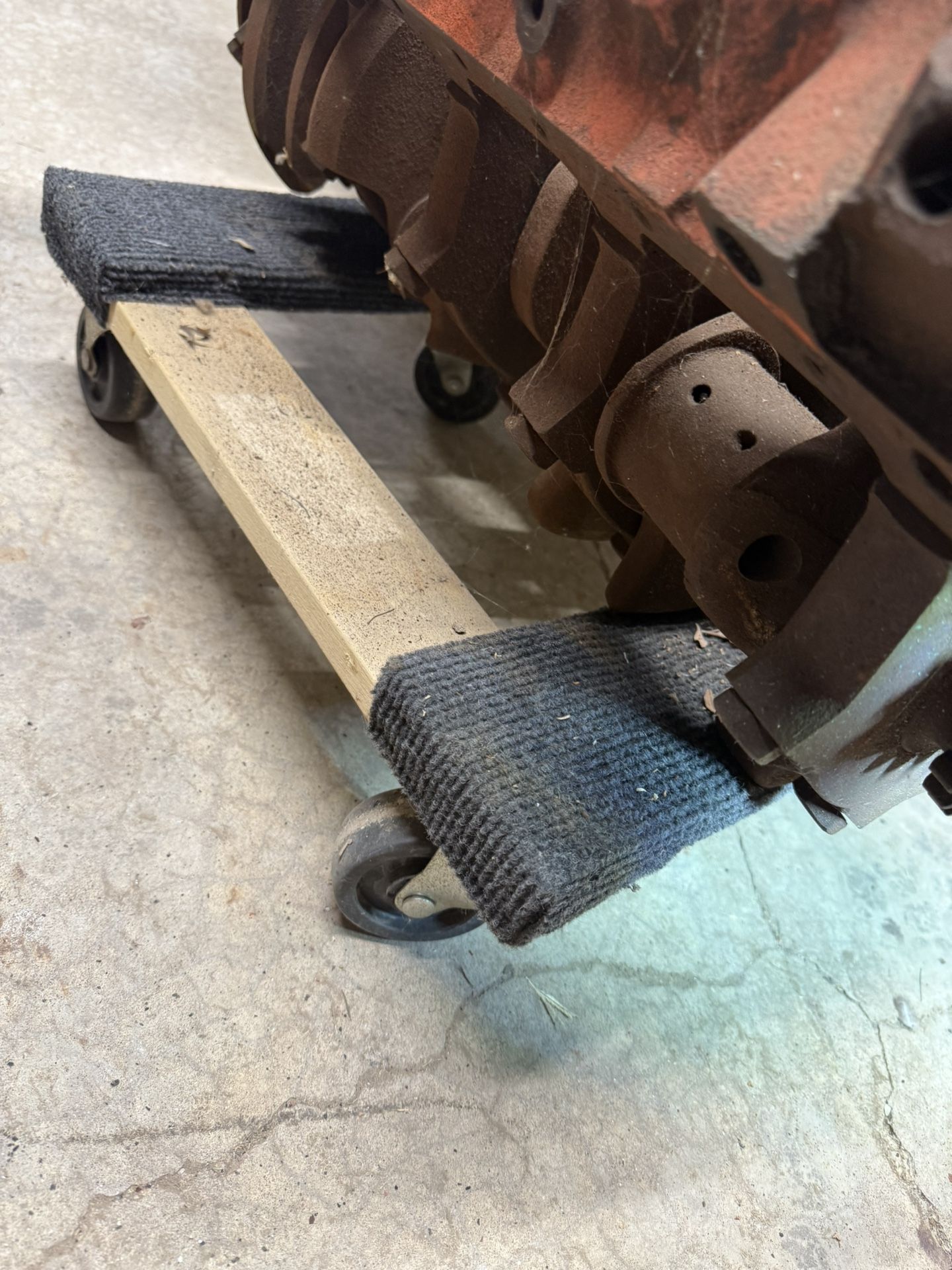 Chevrolet 427 Engine Block And Crank