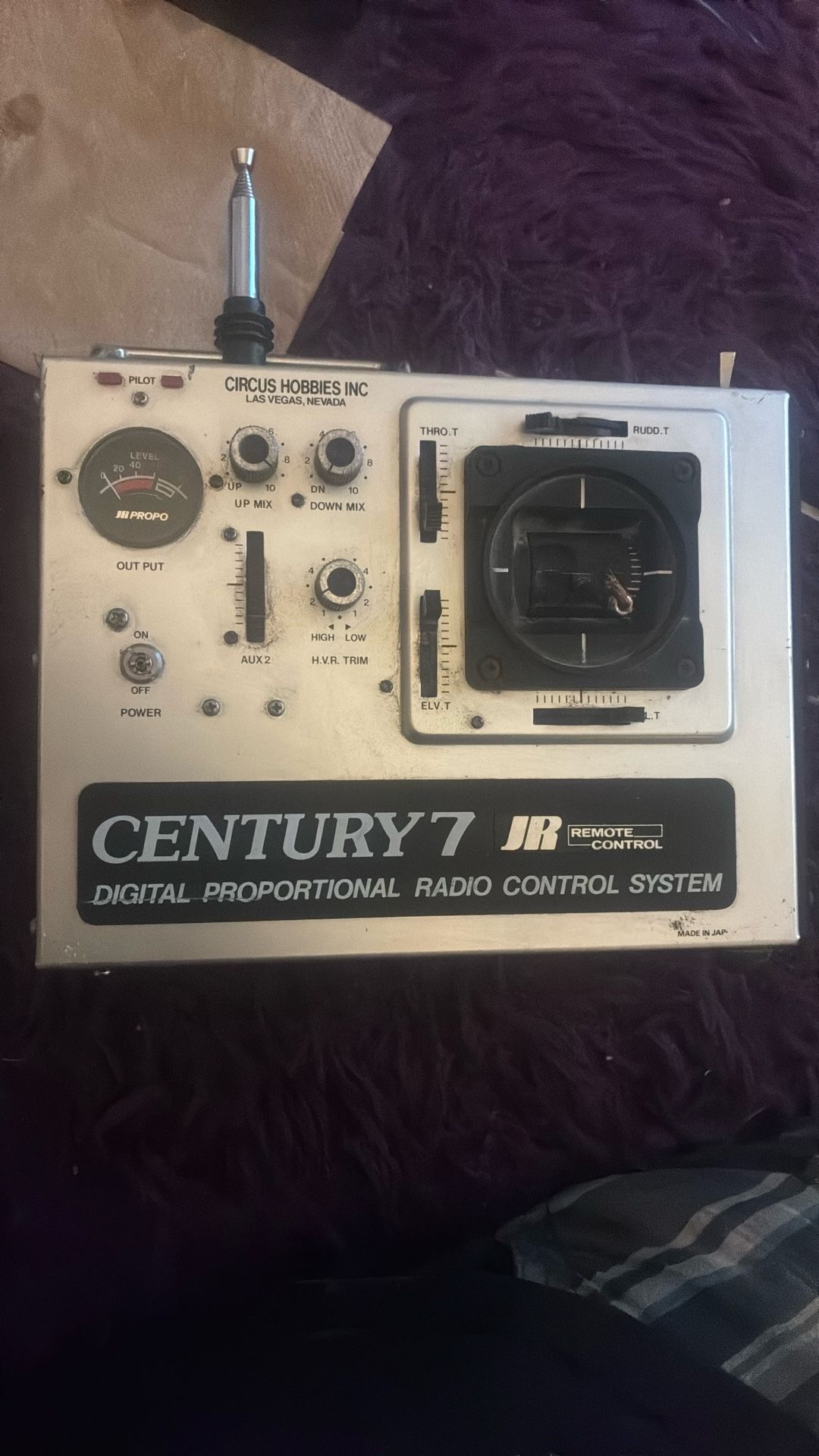 Century 7 Jr Digital Proportional Radio Control System