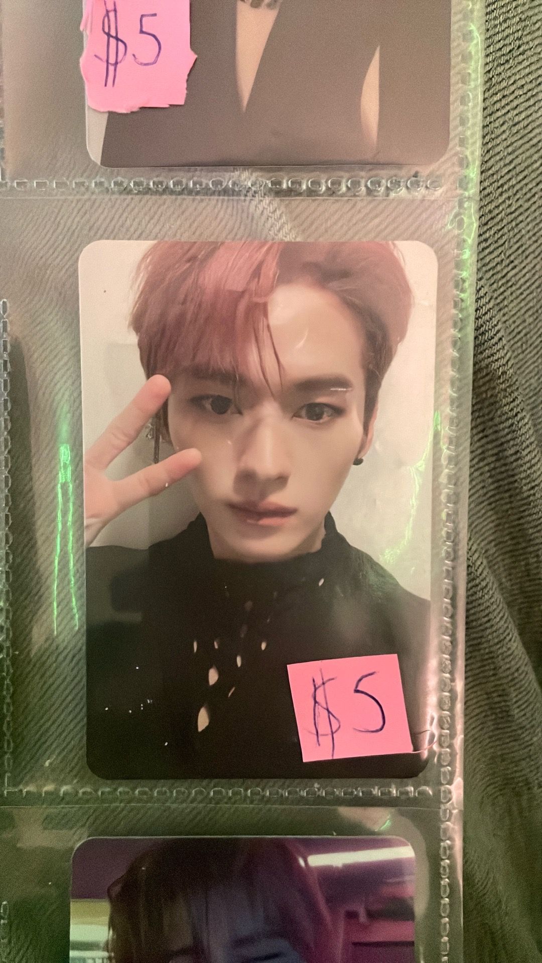 Stray kids leeknow photocard