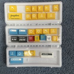 GMK Belafonte Keycaps Decorations Kit / Set Only For Mechanical Keyboard
