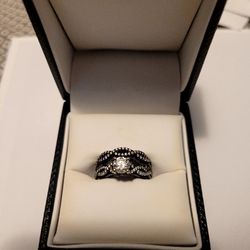 Engagement And Wedding Ring