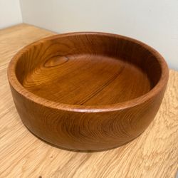 Vintage MCM Winsome Genuine Teak Master Salad Bowl - 12"