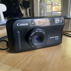 Canon Sure Shot ES Point & Shoot Camera