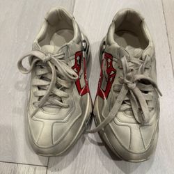 GUCCI Tennis Shoes SIZE 34 and 1/5
