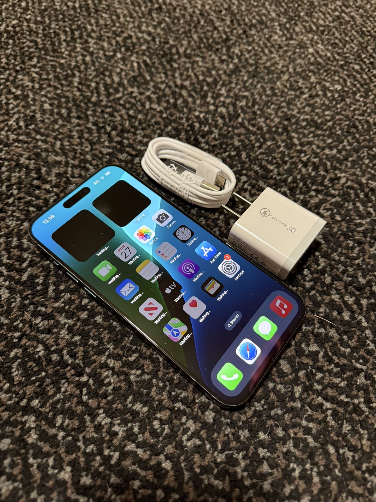 Apple iPhone 15 Pro Max, 512GB, Blue Titanium - Unlocked