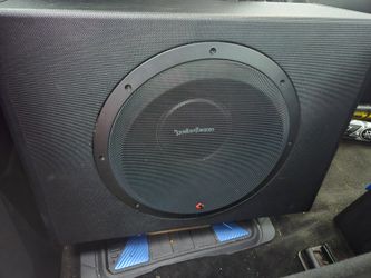 Powered Rockford Fosgate 12 punch 500