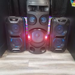 Sony DJ Party Bluetooth Speakers