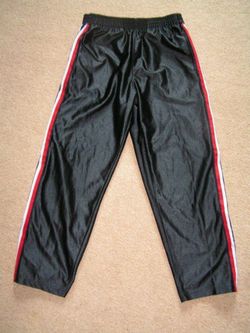 Kids Black Athletic Pants L