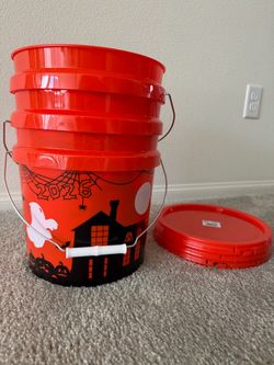 2026 Home Depot Halloween Boo Buckets/Lids