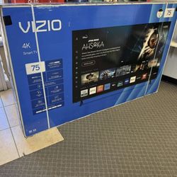 75 Vizio Tv Free Delivery 6 Month Warranty. $55 Down On Financing  75 Vizio Smart 4k HDTV. 