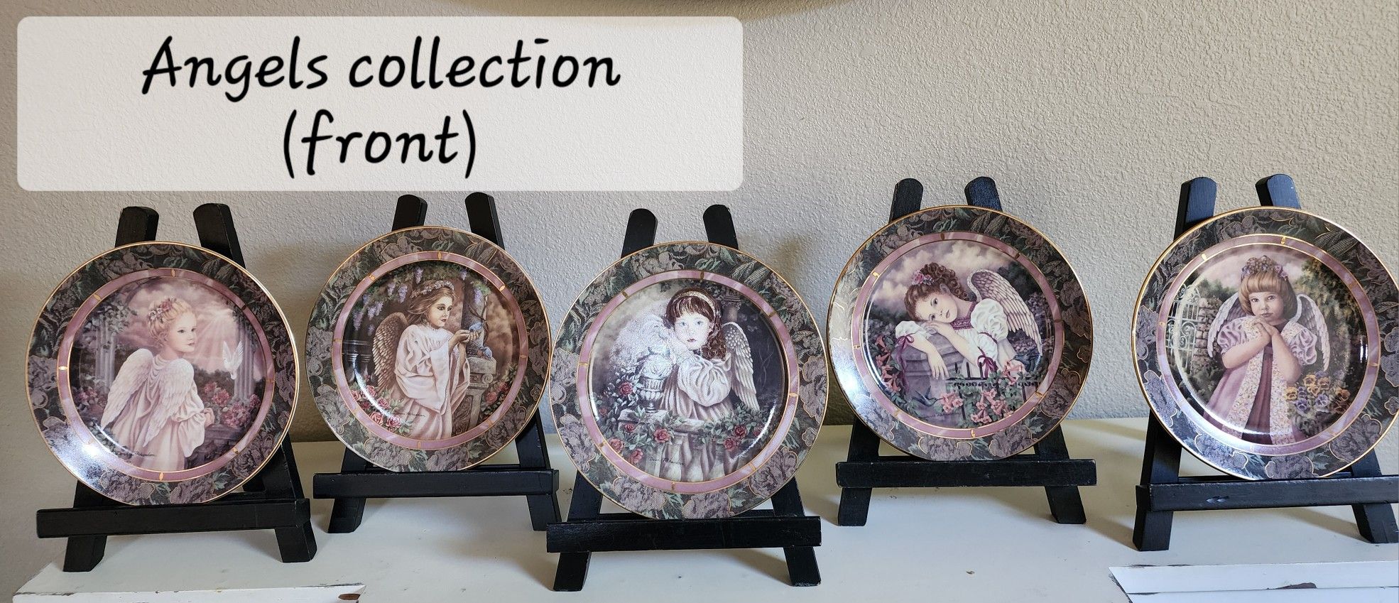 Bradford Angel's Wall Plates Collection 