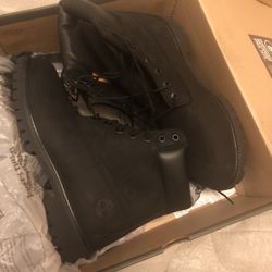 Black Timberlands 