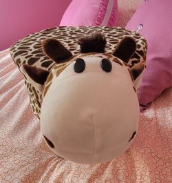 Giraffe Footstool