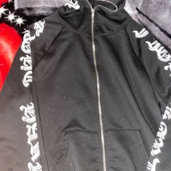black hoodie