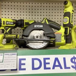 Ryobi Tool Only Bundle No Batteries Or Charger . 