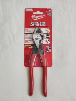 NEW Milwaukee 8" Angled Head Diagonal Cutting Plier4s MT508A – Made in USA 🔧