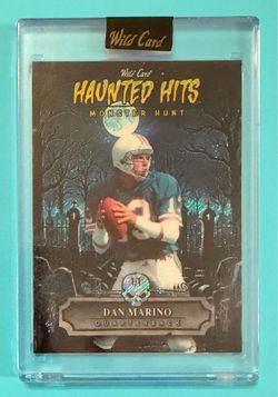 Dan Marino - 2025 Wild Card HAUNTED HITS MONSTER HUNT #1/1