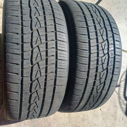 245/40/18 CONTINENTAL CONTROL CONTACT SPORT TECHNOLOGY PLUS 85-90% TREAD DOT 1 /23 SET OF 2 HIGH PERFORMANCE TIRES 