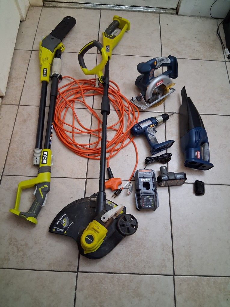 Ryobi Tools $225 Dlls. All Set.