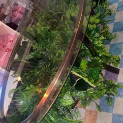 Fake plant table