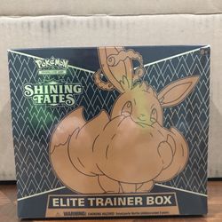 Pokemon Shining Fates Elite Trainer Box Factory Sealed BRAND NEW. IN HAND
