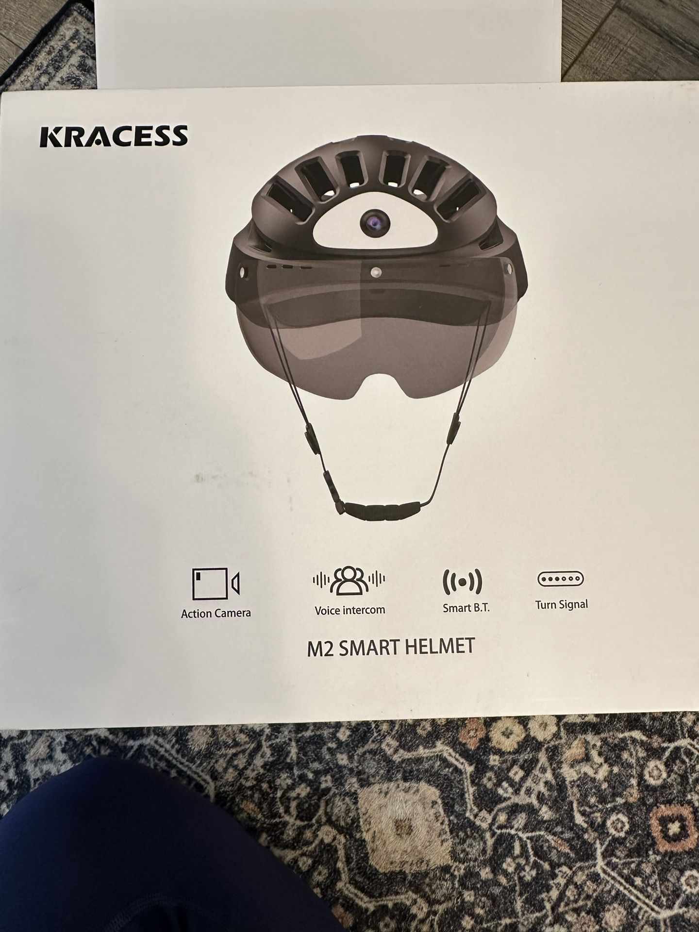 KRACESS M2 SMART HELMET 