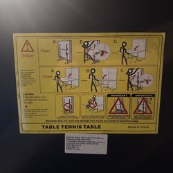 Indoor folding Table tennis ping Pong 