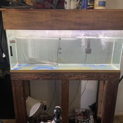 fish tank and stand