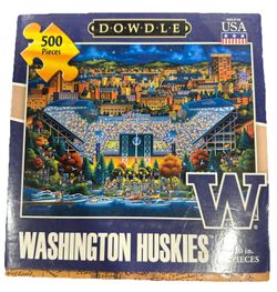 Dowdle 500 Piece Puzzle University Of Washington Husky Stadium ERK10  Free Ship
